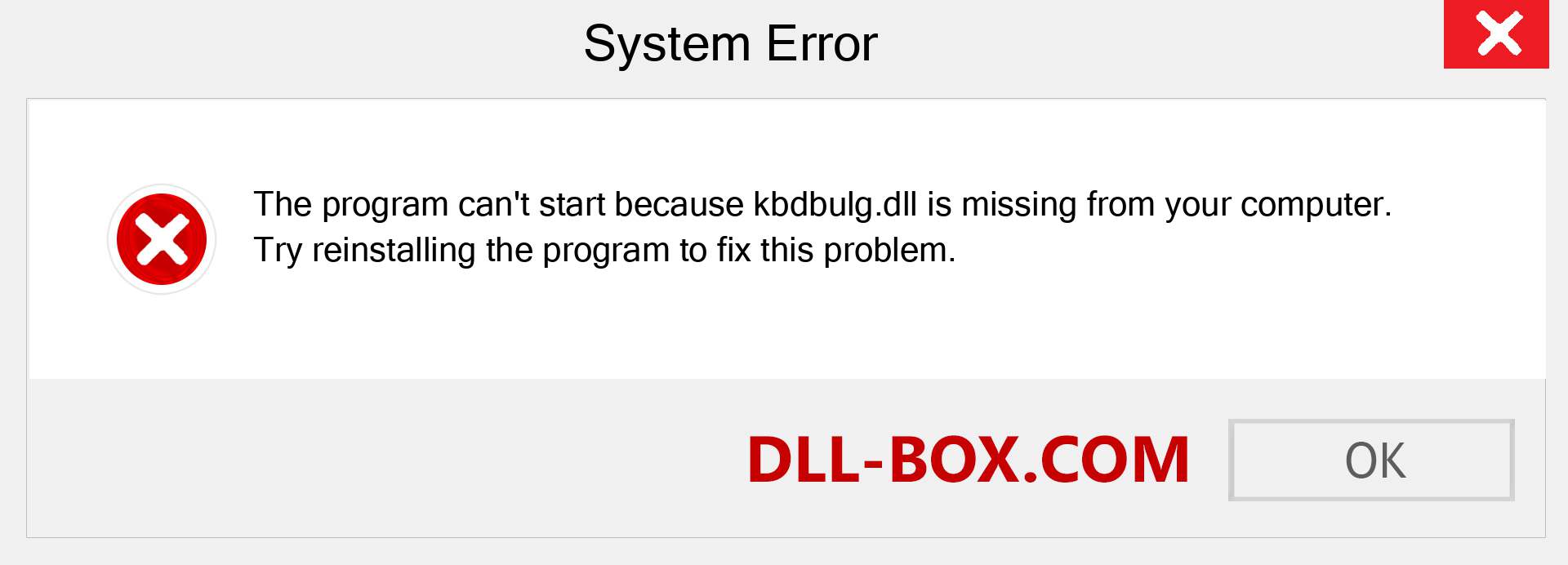  kbdbulg.dll file is missing?. Download for Windows 7, 8, 10 - Fix  kbdbulg dll Missing Error on Windows, photos, images
